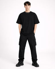 Wounds That Remember Mercy Oversized T-Shirt – Black