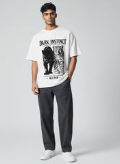 Dark Instinct Panther Street Oversized T-Shirt
