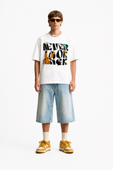 Never Look Back – Graphic Statement Tee