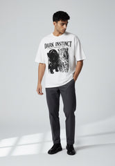 Dark Instinct Panther Street Oversized T-Shirt