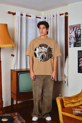 EVA Unit-02 Sand Oversized T-Shirt