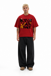 Never Look Back – Graphic Statement Tee