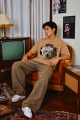 EVA Unit-02 Sand Oversized T-Shirt