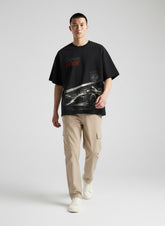 California 1988 Racing Oversized T-Shirt – Black