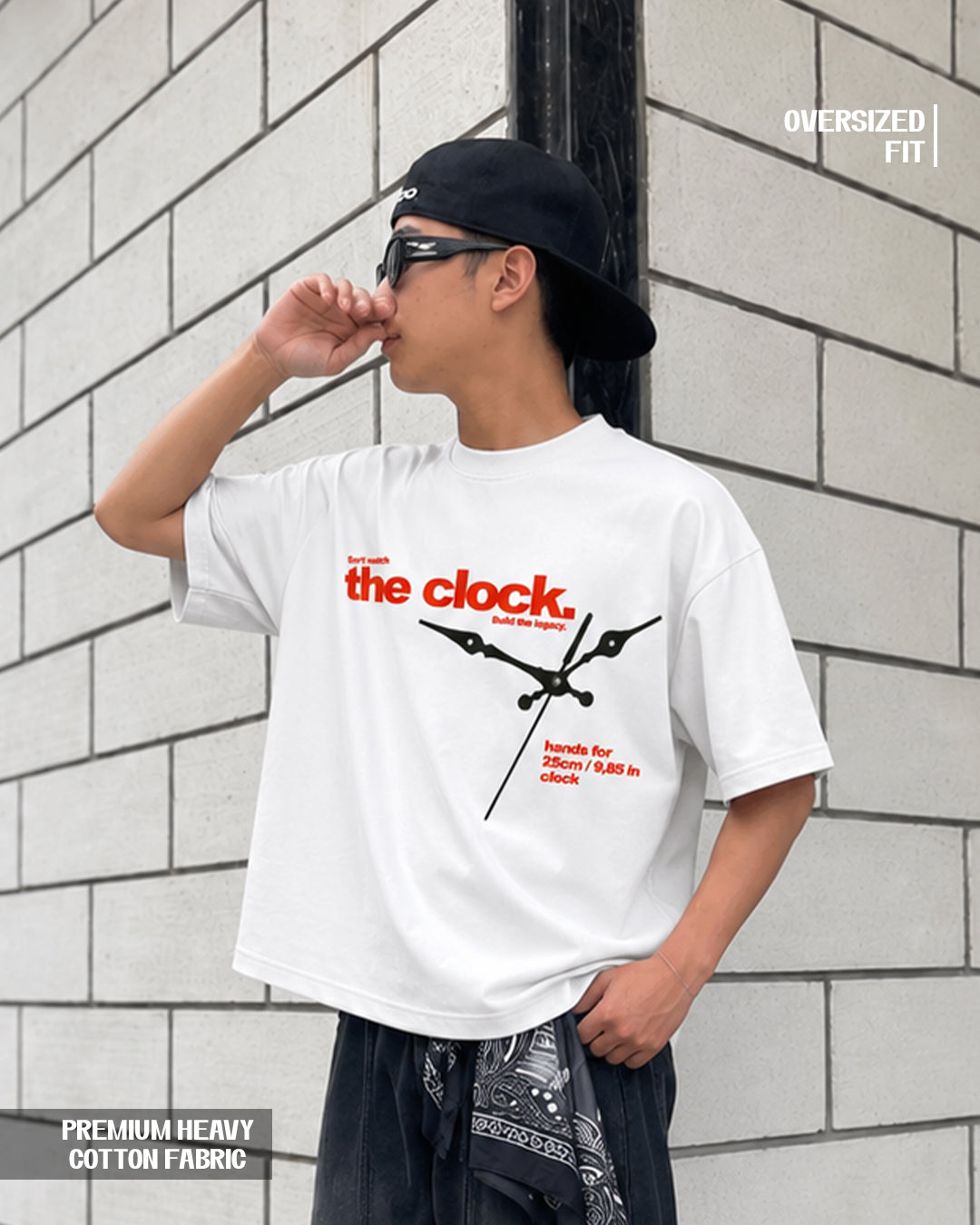 Track Ready Regular Graphic T-Shirt - Classic White