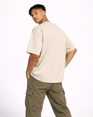 May God Bless You Oversized T-Shirt – Beige