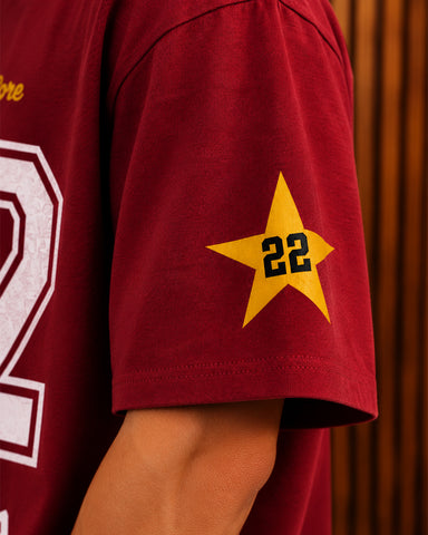 Retro Varsity “22Youngster Core” Oversized T-Shirt