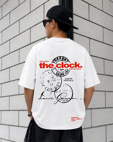 Track Ready Regular Graphic T-Shirt - Classic White