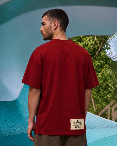 Spartan Crest Minimal Oversized T-Shirt