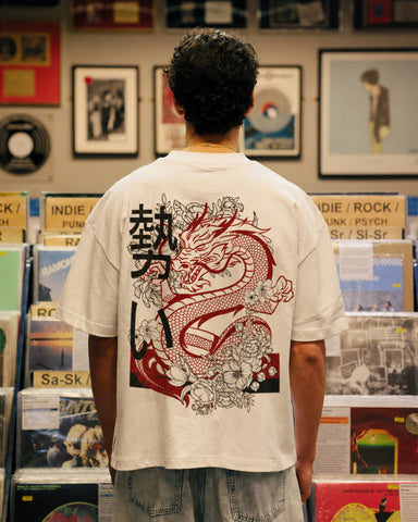 Static Noise Oversized T-shirt