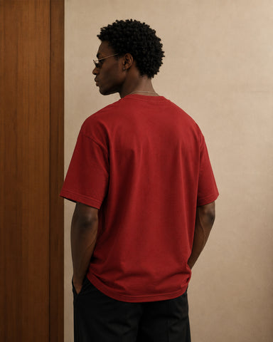 Error 404: Human Not Found Oversized Heavyweight Cotton T-Shirt – Graphic Print | Unisex