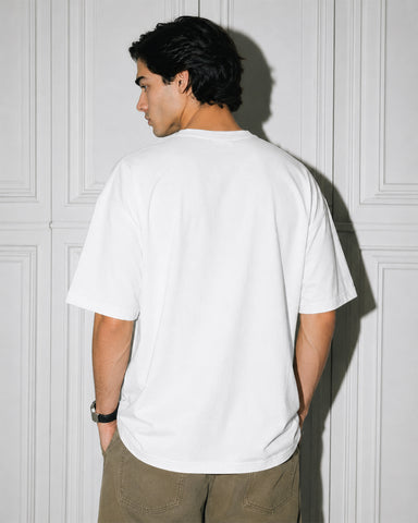 Energy Pulse Oversized Heavyweight Cotton T-Shirt – Graphic Print | Unisex