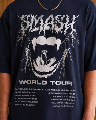 SMASH World Tour Oversized Graphic T-Shirt