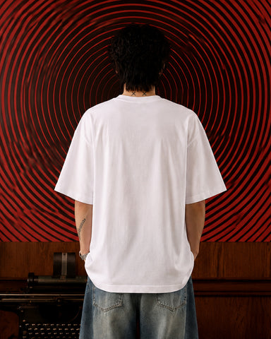 Jump Culture Streetwear Graphic T-Shirt - Classic White