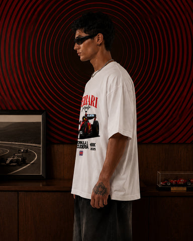 Formula Racing Heritage Graphic T-Shirt - Classic White