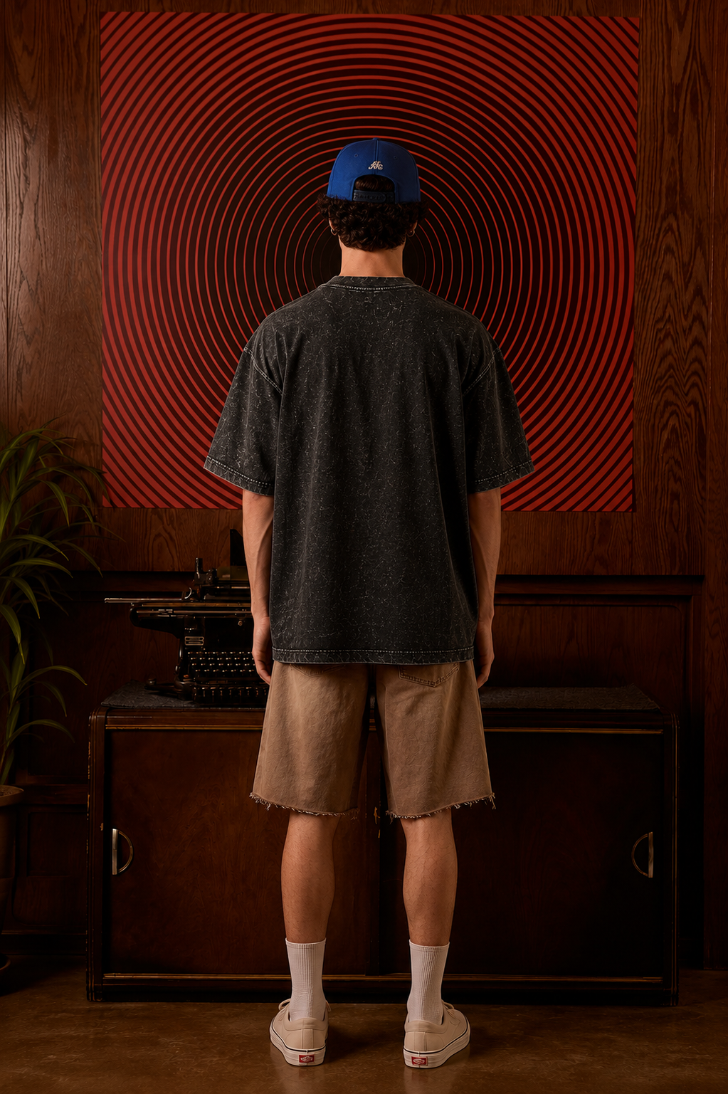Mikey Tokyo Revengers Acid Wash Oversized T-Shirt