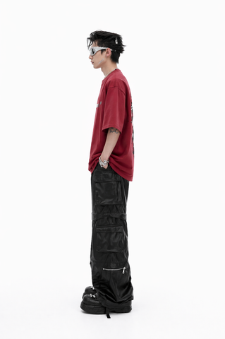 Scarlet Bite Graphic Oversized T-Shirt