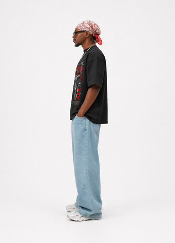 Suave Angel Graphic Oversized T-Shirt