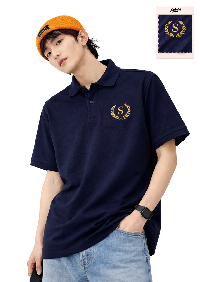 Dark Blue Polo T-shirt