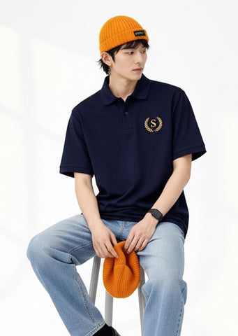 Dark Blue Polo T-shirt