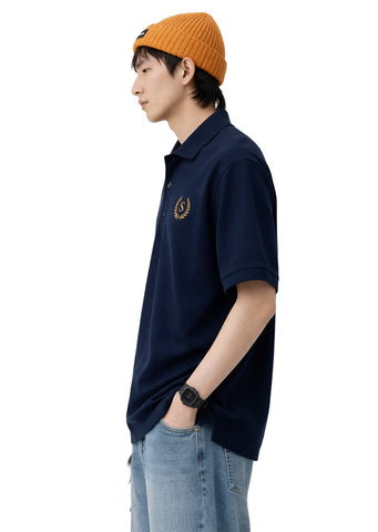 Dark Blue Polo T-shirt