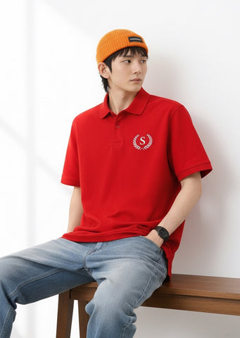 Red Polo T-shirt