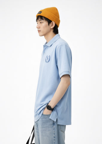 Sky Blue Polo T-shirt