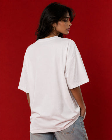 Women's Spice It Up Chili Graphic Oversized T-Shirt - 180 GSM Regular Fit