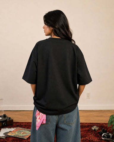 Women's Boston 57 Y2K Oversized Graphic T-Shirt - 180 GSM Regular Fit