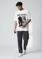 Dark Instinct Panther Street Oversized T-Shirt