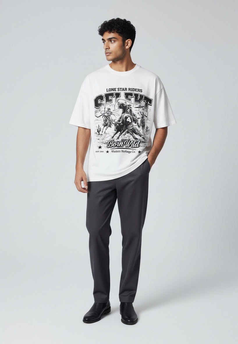 SELEKT Born Wild Rodeo Graphic Street T-Shirt