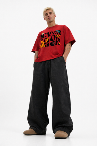 Never Look Back – Graphic Statement Tee