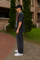 Deku Hero Mode Acid Wash Oversized T-Shirt