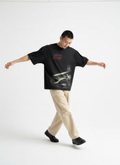 California 1988 Racing Oversized T-Shirt – Black